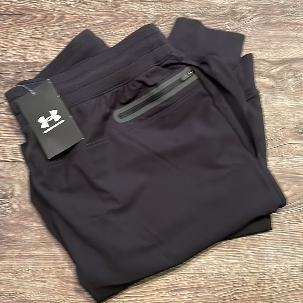 Under Armour Elite Jogger, sport pants, Black, Large